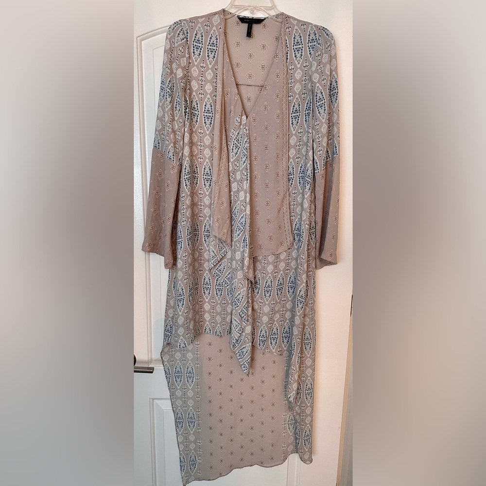 BCBGMAXAZRIA high low maxi dress